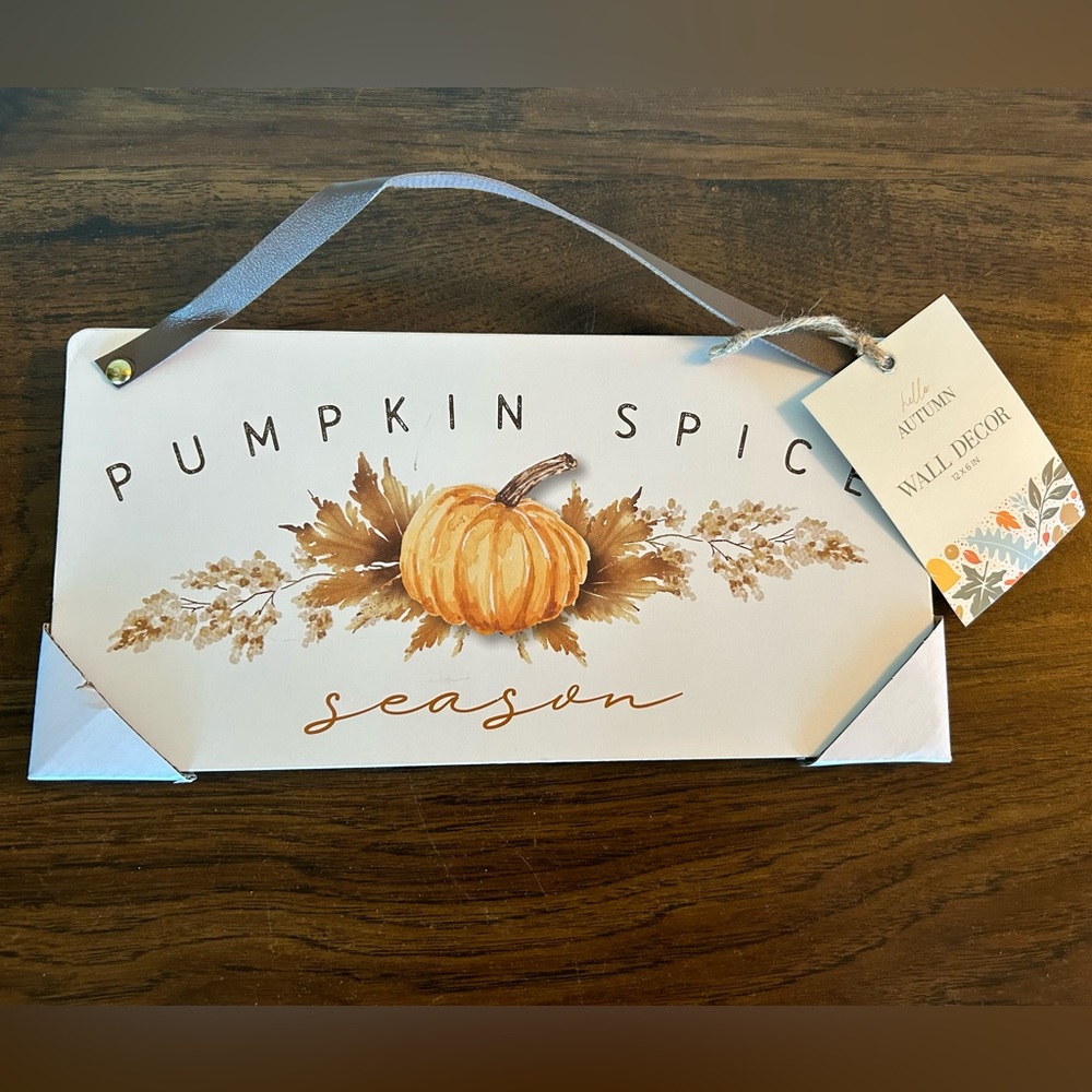 Pumpkin Spice Season Wall Hanging 🍂